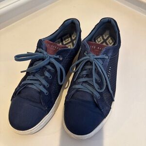 Ted Baker Dark Blue Lace-Up Shoes